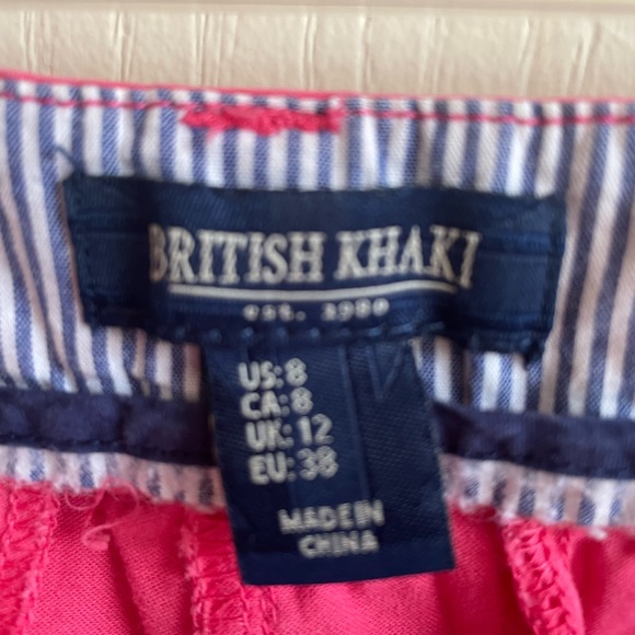 British Khaki soft nautical shorts - Picture 4 of 6